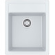 Franke Мийка кухонна Sirius, тектонайт, прямокутник, з крилом, 430х530х200мм, чаша - 1, накладна, SID 610-40, білий (1140498001)