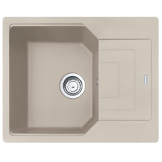 Franke Мийка кухонна Urban, фраграніт, прямокутник, з крилом, 620х500х220мм, чаша - 1, накладна, UBG 611-62, сахара (1140574948)