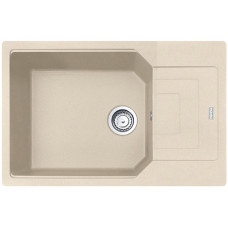 Franke Мийка кухонна Urban, фраграніт, прямокутник, з крилом, 780х500х220мм, чаша - 1, накладна, UBG 611-78 XL , бежевий (1140574978)