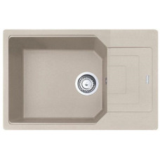 Franke Мийка кухонна Urban, фраграніт, прямокутник, з крилом, 780х500х220мм, чаша - 1, накладна, UBG 611-78 XL , сахара (1140574975)