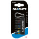 Graphite Біти ударні, набір 10шт, 50мм, PH,PZ,TX, сталь S2, карабін (56H562)
