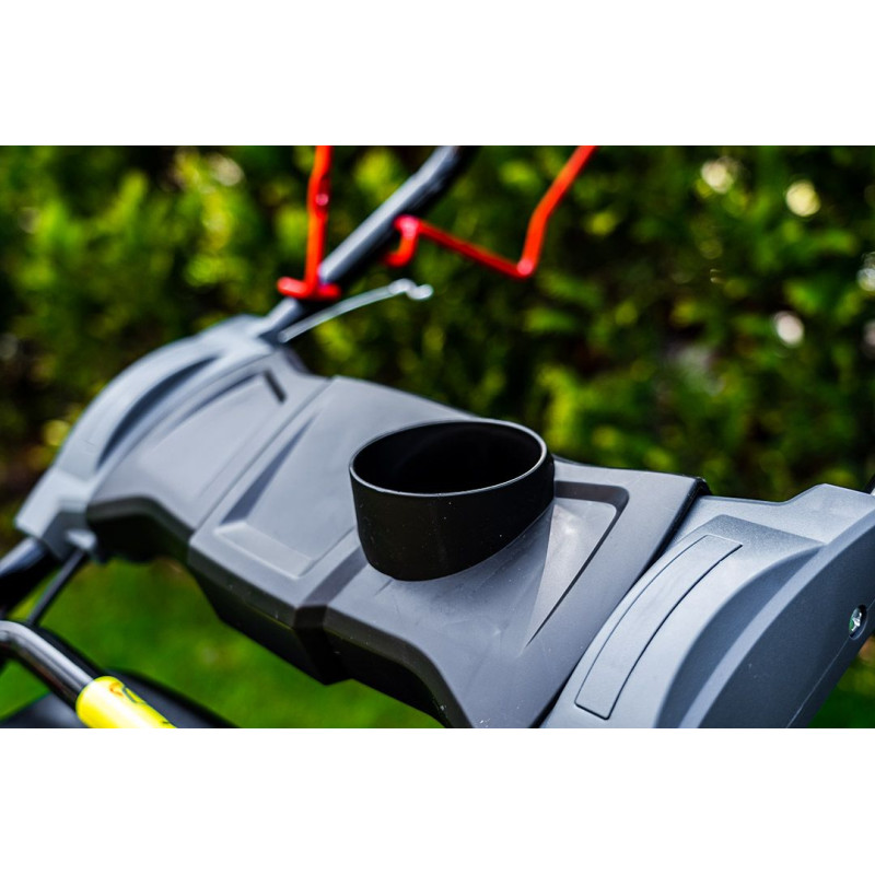 Graphite Газонокосарка бензинова, 2200Вт, 46см, 55л, мульчування, 25-65мм, 31кг (52G671)