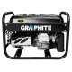 Graphite Генератор бензиновий 230В (1 фаза), 2/2.2кВт, ручний старт, AVR, 40кг (58G904)