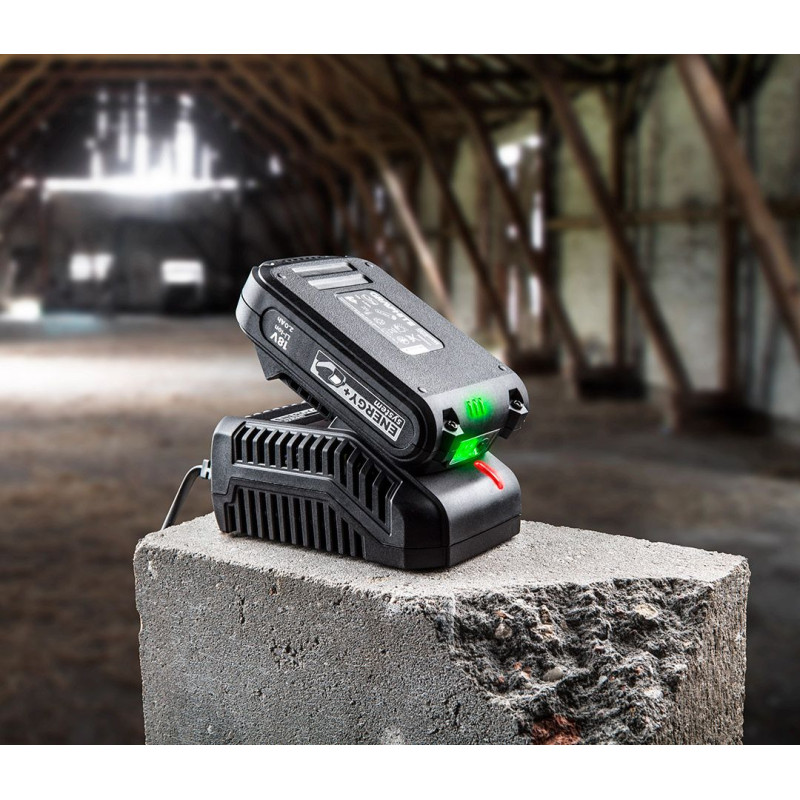 Graphite Зарядний пристрій, для Energy+, 18В, 2.3 А, система контролю напруги та температури, шнур 2 м (58G002)