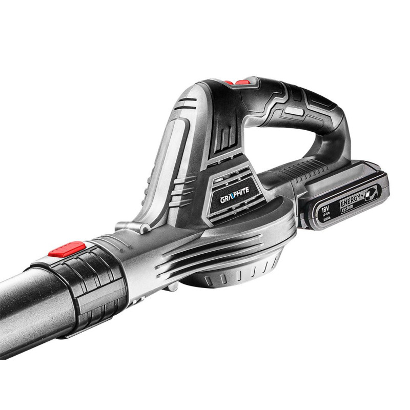 Graphite Повітродув садовий акумуляторний 18В Energy+ 190км/год 1.2кг без АКБ та ЗП (58G031)