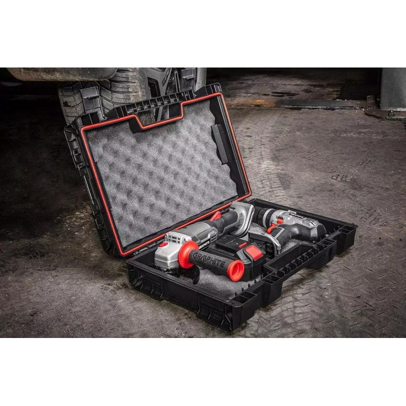 Graphite Кейс для інструменту, Ящик модульний, 12.6х44.8х32.2см, пластик (58GE102)