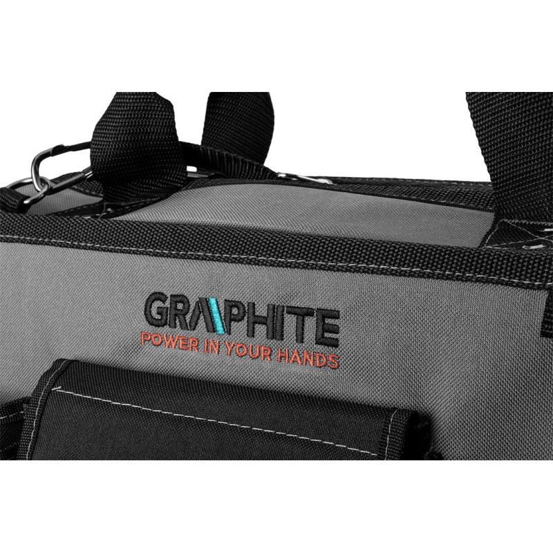 Graphite Сумка для інструменту Energy+, Medium, 18.5л, тримає форму, водостійка тканина, сумісна з 58G093 (58G092)