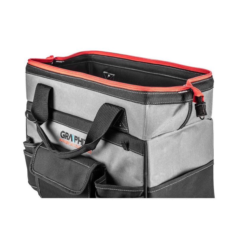 Graphite Сумка для інструменту Energy+, Medium, 18.5л, тримає форму, водостійка тканина, сумісна з 58G093 (58G092)