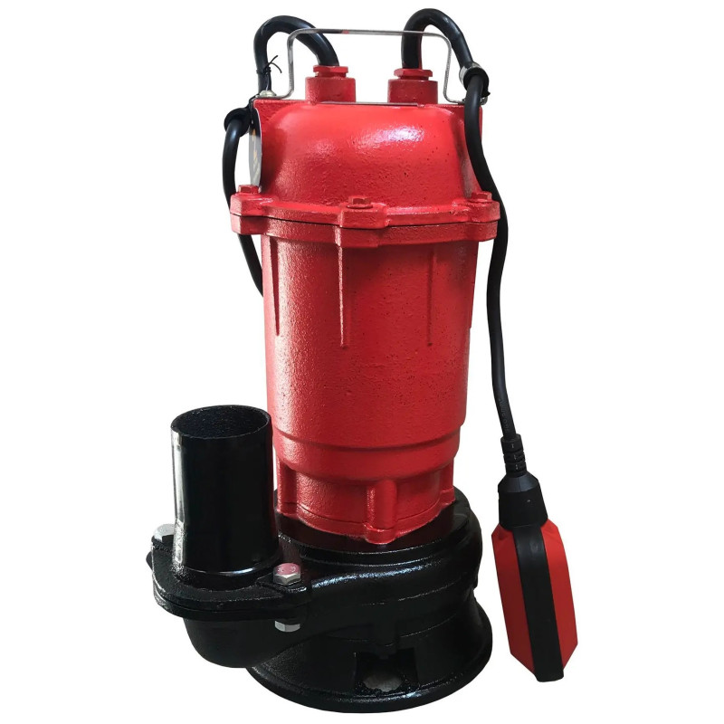 OPTIMA Насос фекальний WQD 10-12, 9000 л/год, вис. 12м, глиб. 5м, кабель 12м, 1.1кВт, 230В (8745)