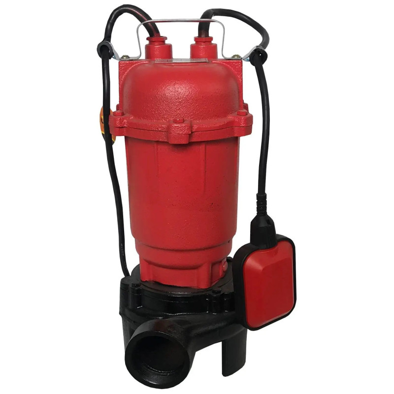 OPTIMA Насос фекальний WQD10-15DF,10000 л/год, вис. 15м, глиб. 5м, кабель 12м, 1.3кВт, 230В (12093)