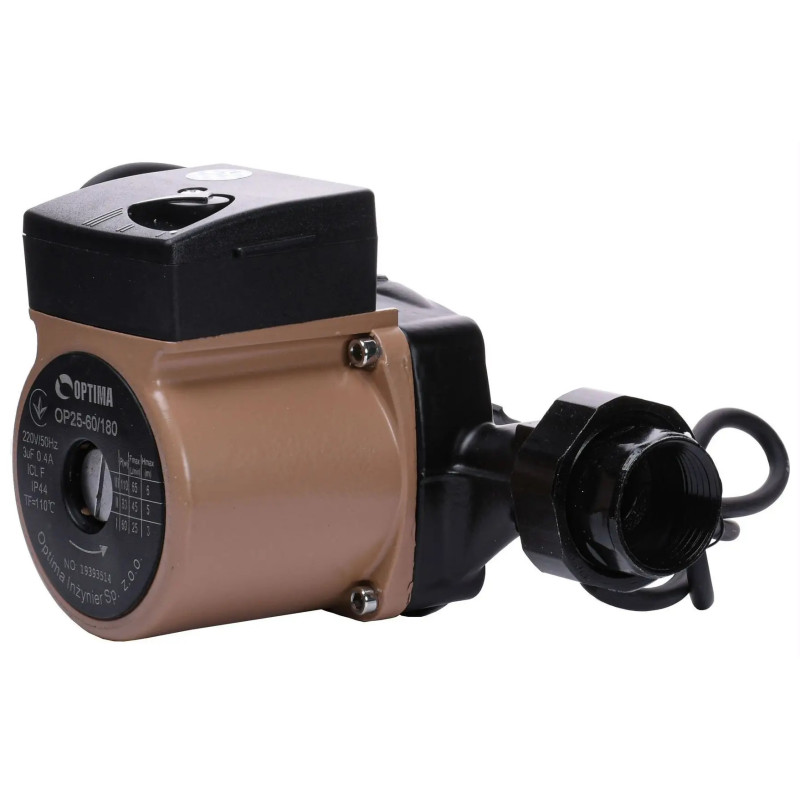OPTIMA Насос циркуляційний OP25-60-180, G 1 1/4", 10 бар, 180мм, 110Вт, 230В (8158)