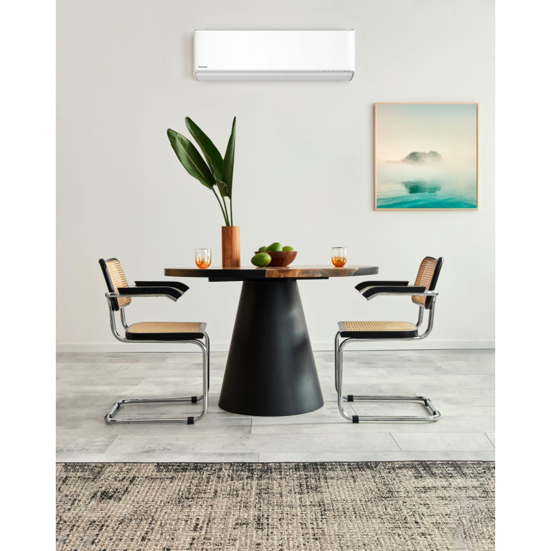 Panasonic Кондиціонер Nordic CS-HZ25XKE/CU-HZ25XKE, 25 м2, інвертор, A+++/A+++, до -25°С, Wi-Fi, R32, білий (CS-HZ25XKE/CU-HZ25XKE)