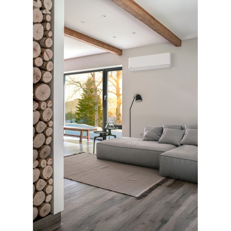 Panasonic Кондиціонер Nordic CS-HZ35XKE/CU-HZ35XKE, 35 м2, інвертор, A+++/A+++, до -25°С, Wi-Fi, R32, білий (CS-HZ35XKE/CU-HZ35XKE)