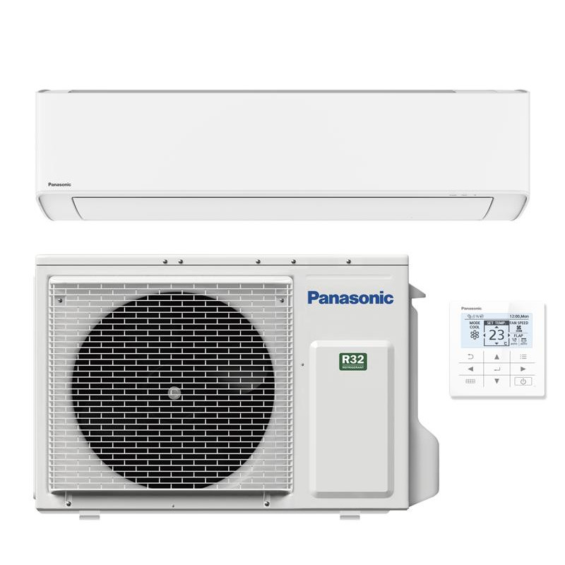 Panasonic Кондиціонер Server AC 71м2 інвертор 7.1кВт 24000BTU A++/A+ -25°С Wi-Fi R32 білий (CS-Z71YKEA/CU-Z71YKEA)