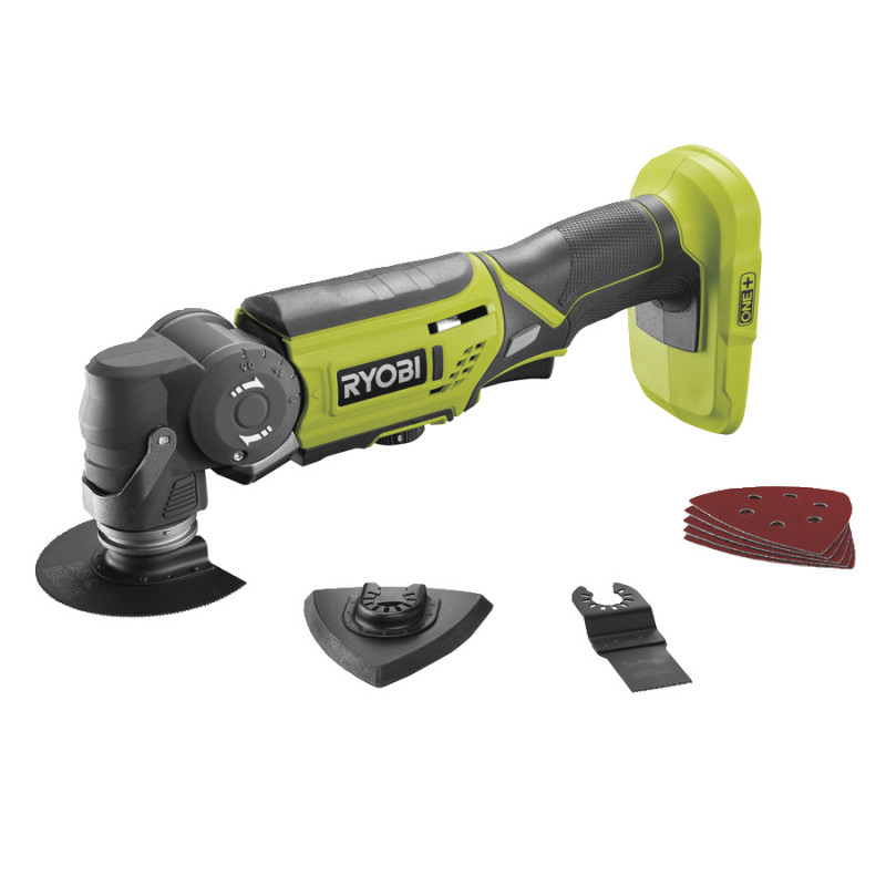 Ryobi Багатофункціональний інструмент R18MT-0 18В ONE+ 10000-20000об·хв 1кг без АКБ та ЗП (5133002466)
