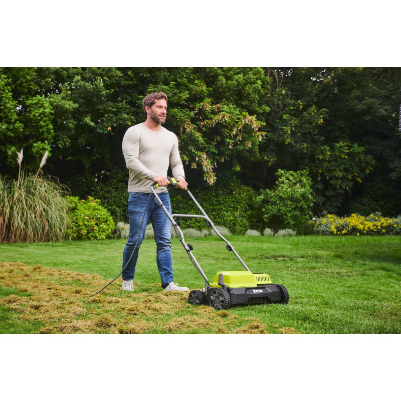 Ryobi Аератор-скарифікатор мережевий RY1400SF35B 1400Вт 35см 55л 11.2кг (5133004656)