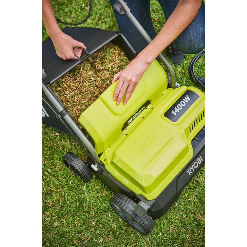 Ryobi Аератор-скарифікатор мережевий RY1400SF35B 1400Вт 35см 55л 11.2кг (5133004656)