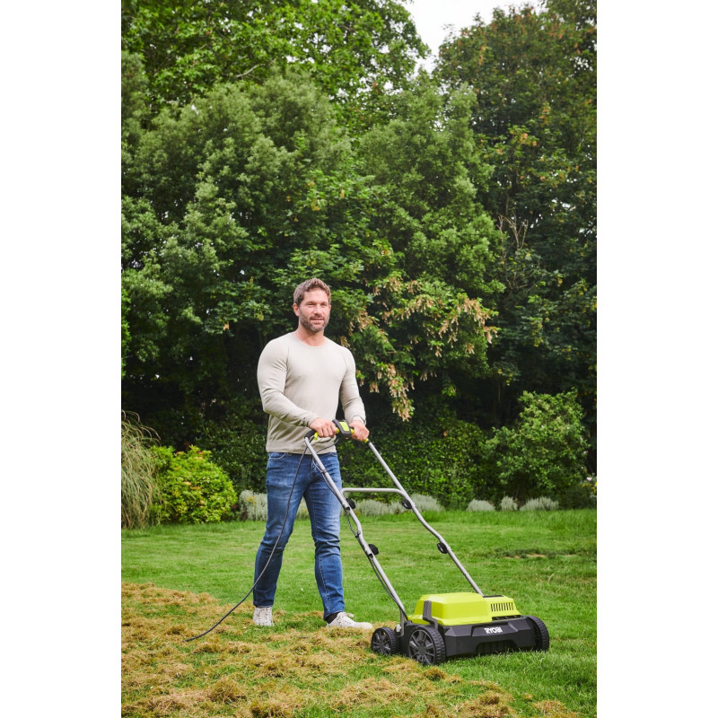 Ryobi Аератор-скарифікатор мережевий RY1400SF35B 1400Вт 35см 55л 11.2кг (5133004656)