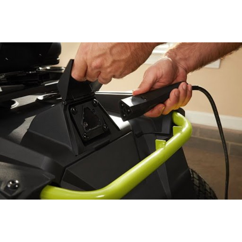 Ryobi Газонокосарка-райдер акумуляторна RY48RM76A 48В акб 1х50А·год 76см 35-115мм до 4000 кв.м фари круїз-контроль 200кг (5133004972)