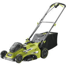 Ryobi Газонокосарка акумуляторна RLM36X46H50PG MAX POWER 36В акб 1х5А·год 46см 45л 20-70мм з функцією Power-Assist 17.8кг (5133005484)