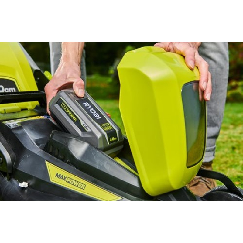 Ryobi Газонокосарка акумуляторна Max Power RY36LM40A-0 36В 40см 50л 25-75мм 18.6кг без АКБ та ЗП (5133005591)