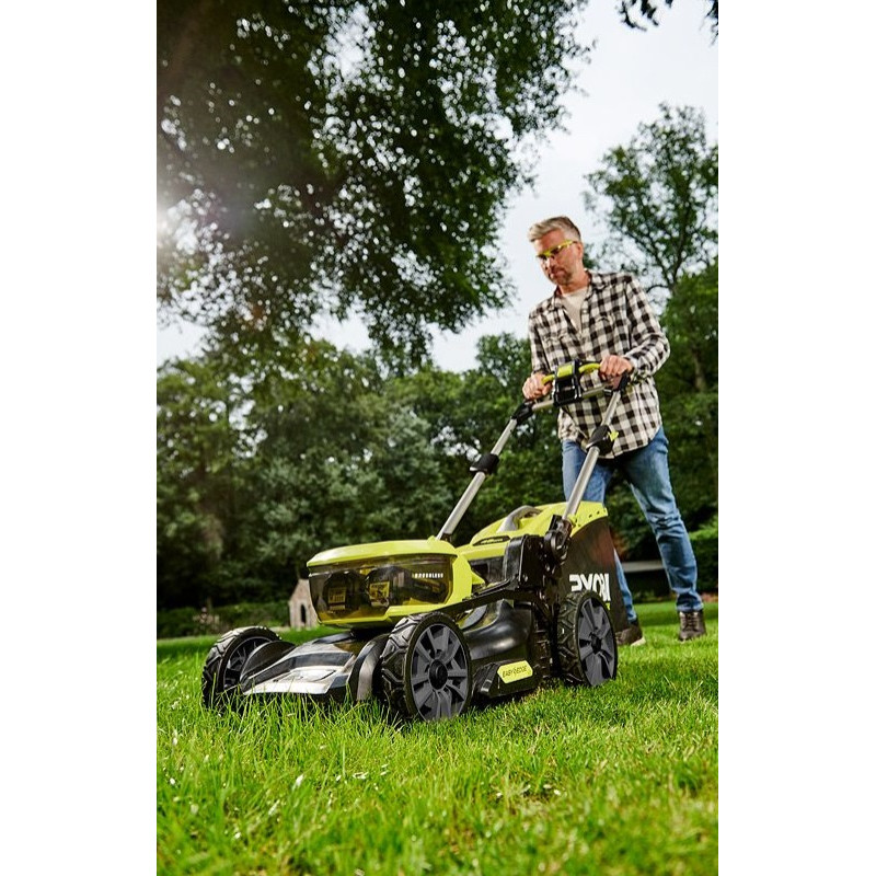 Ryobi Газонокосарка MAX POWER RY36LMX46A-140, 36В, акумуляторна, безщіткова, 46см, АКБ 1х4.0Ач (5133005586)