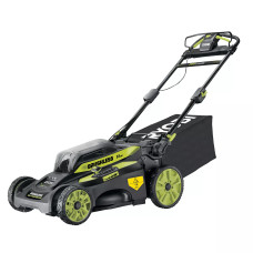 Ryobi Газонокосарка акумуляторна RY36LMX51A-160 самохідна MAX POWER 36В акб 1х6А·год 51см 70л 20-70мм мульч-е LED-фари безщіткова до 2000м.кв 24.7кг (5133004589)