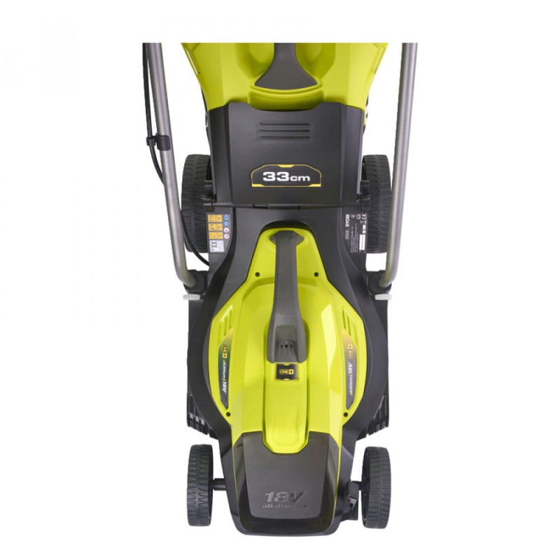 Ryobi Газонокосарка акумуляторна ONE+ OLM1833B 18В 33см 35л 25-65мм 8.1кг без АКБ та ЗП (5133004305)