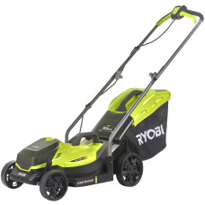 Ryobi Газонокосарка акумуляторна ONE+ RLM18X33B-40 18В акб 1х4А·год 33см 35л 25-65мм 8.7кг (5133004306)