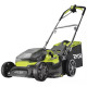 Ryobi Газонокосарка Ryobi ONE+ Hybrid RY18LMH37A-250 18В/220В 2х5.0А/г, 37см, 25-70 мм, 45л, мульчування (5133004583)