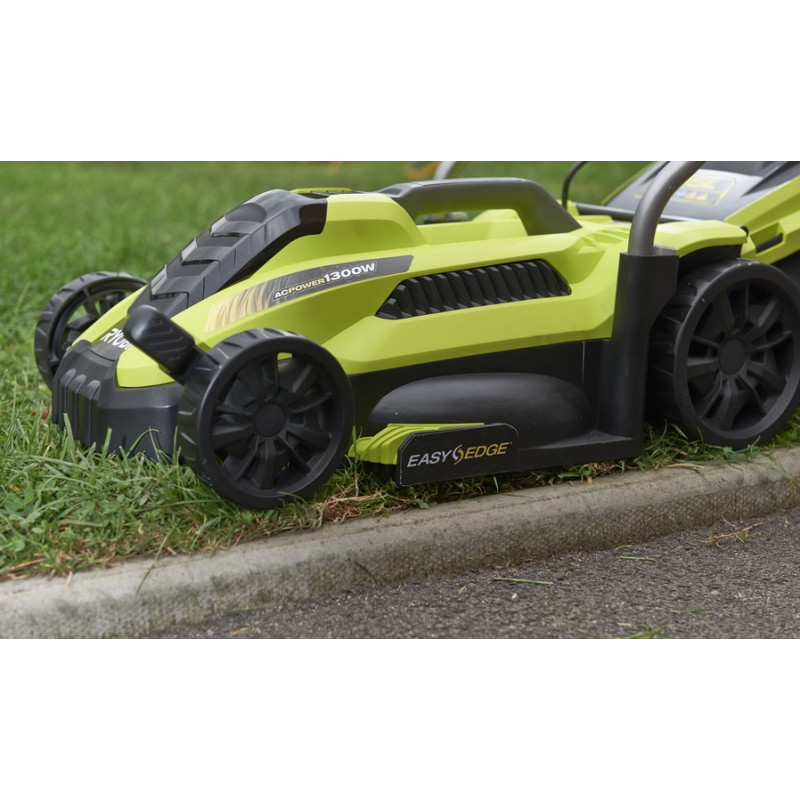 Ryobi Газонокосарка RLM13E33S 1300Вт 33см 35л 20-60мм EasyEdge 9кг (5133002343)