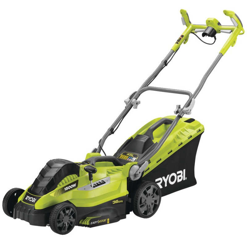 Ryobi Газонокосарка RLM15E36H 1500Вт 36см 45л 20-70мм EasyEdge 11.5кг (5133002345)