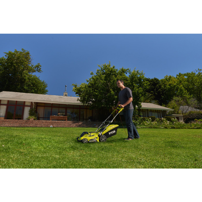 Ryobi Газонокосарка мережева RLM18E40H 1800Вт 40см 50л 20-70мм 13кг (5133002347)