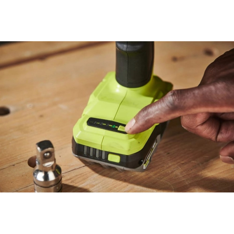 Гайковерт ударний акумуляторний Ryobi ONE+ HP RIW18C-0 18В 2800об·хв 450Нм 1/2" 4 швидкості 1.2кг без АКБ та ЗП (5133005898)