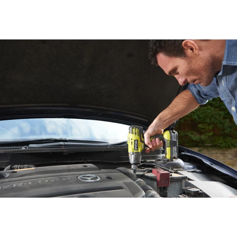 Ryobi Гайковерт ударний R18iW3-0 ONE+ 18В 2900об·хв 400Нм 1/2" 3-х шв. 1.6кг без АКБ та ЗП (5133002436)