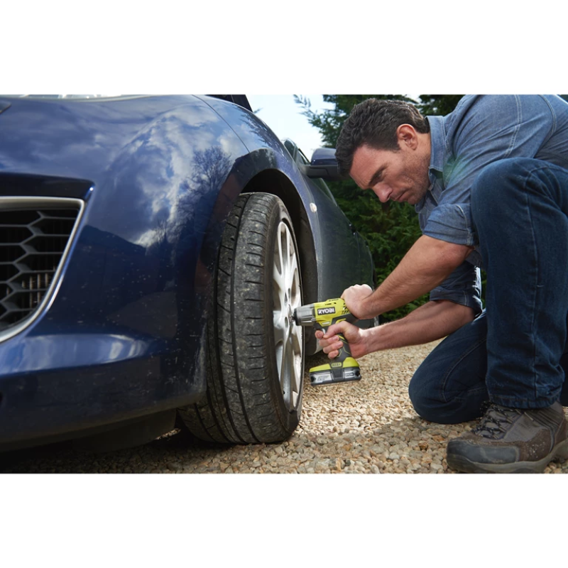 Ryobi Гайковерт ударний R18iW3-0 ONE+ 18В 2900об·хв 400Нм 1/2" 3-х шв. 1.6кг без АКБ та ЗП (5133002436)