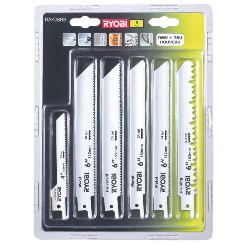 Ryobi Полотно для шабельної пили RAK06RB 5132002547 (5132002547)