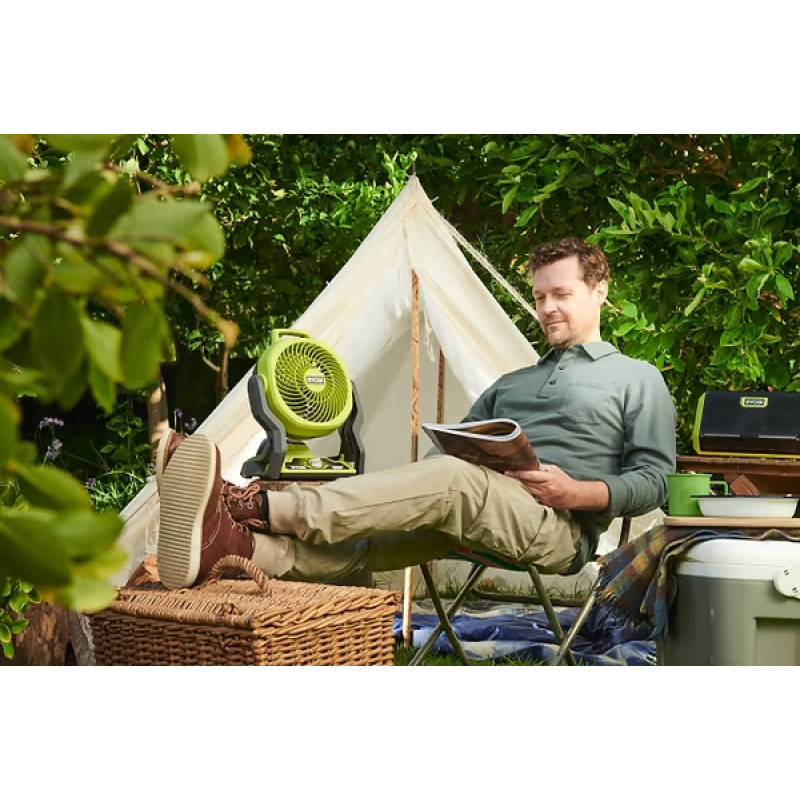 Ryobi Вентилятор акумуляторний ONE+ RF18-0 WHISPER™, 18В, (без АКБ та ЗП) (5133005596)