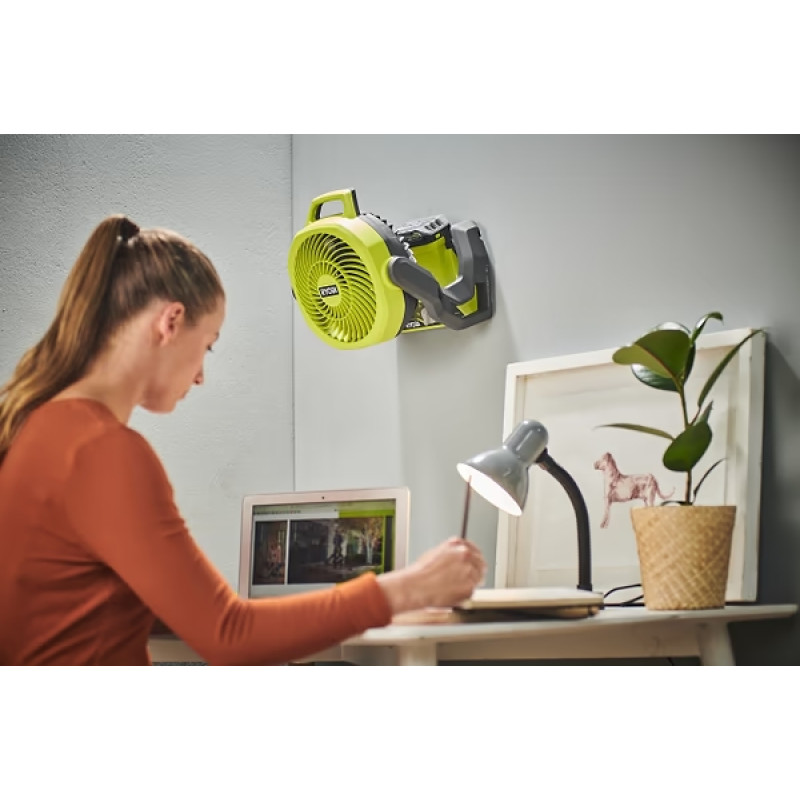 Ryobi Вентилятор акумуляторний ONE+ RF18-0 WHISPER™, 18В, (без АКБ та ЗП) (5133005596)