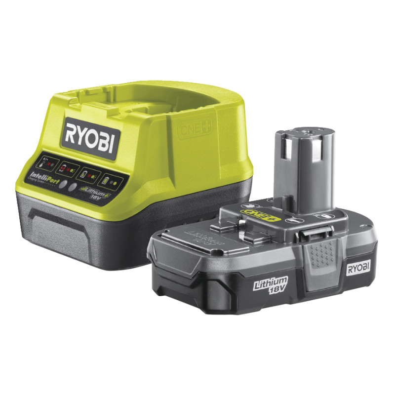 Ryobi Набір акумулятора та зарядного пристрою ONE+ RC18120-113 18В 1х1.3А·год ЗП 2А (5133003354)