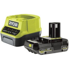 Ryobi Набір акумулятора та зарядного пристрою ONE+ RC18120-120C 18В 1х2А·год ЗП 2А (5133005090)