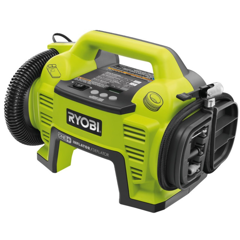 Ryobi Компресор автомобільний акумуляторний R18i-0, 18В ONE+, 10.3бар, без АКБ та ЗП (5133001834)