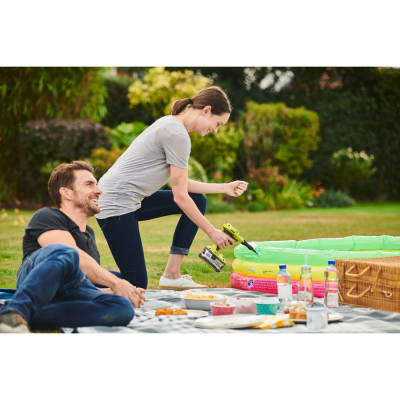 Ryobi Насос низького тиску ONE+ R18Vi-0 18В, 210л/хв, 0,034бар (без АКБ і ЗП) (5133003880)