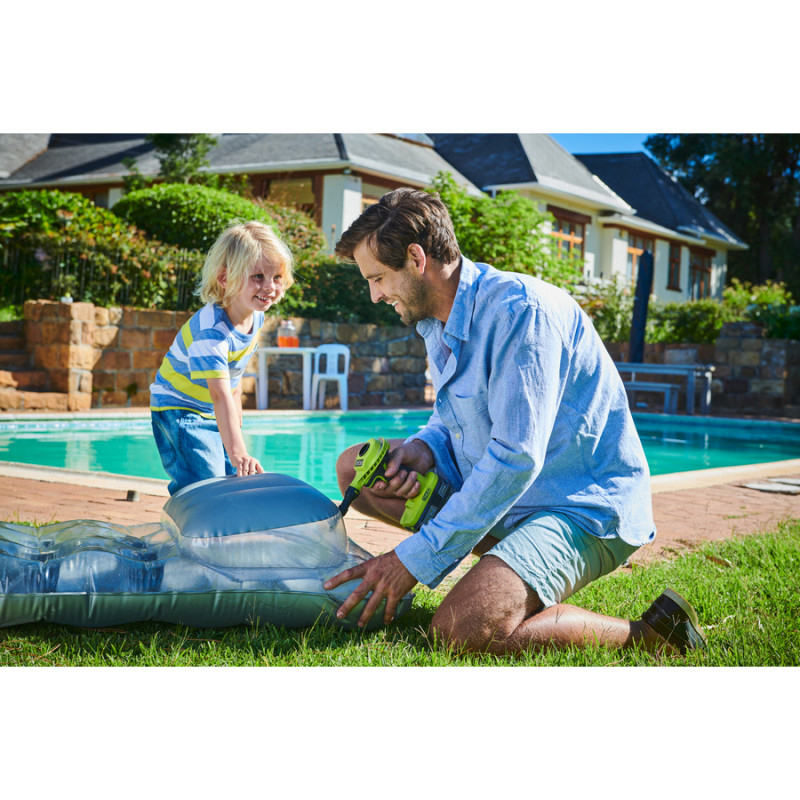 Ryobi Насос низького тиску ONE+ R18Vi-0 18В, 210л/хв, 0,034бар (без АКБ і ЗП) (5133003880)