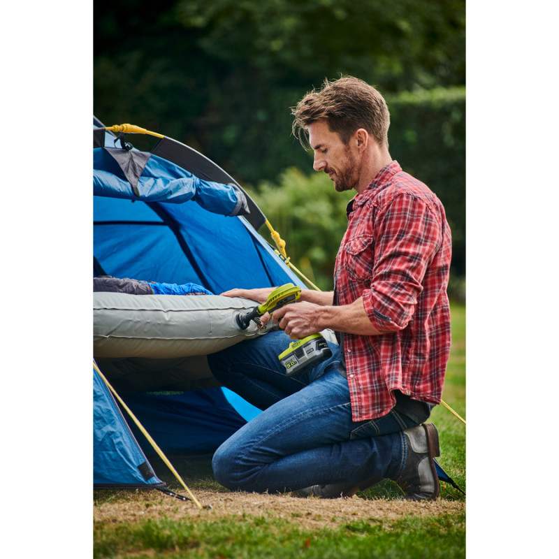 Ryobi Насос низького тиску ONE+ R18Vi-0 18В, 210л/хв, 0,034бар (без АКБ і ЗП) (5133003880)