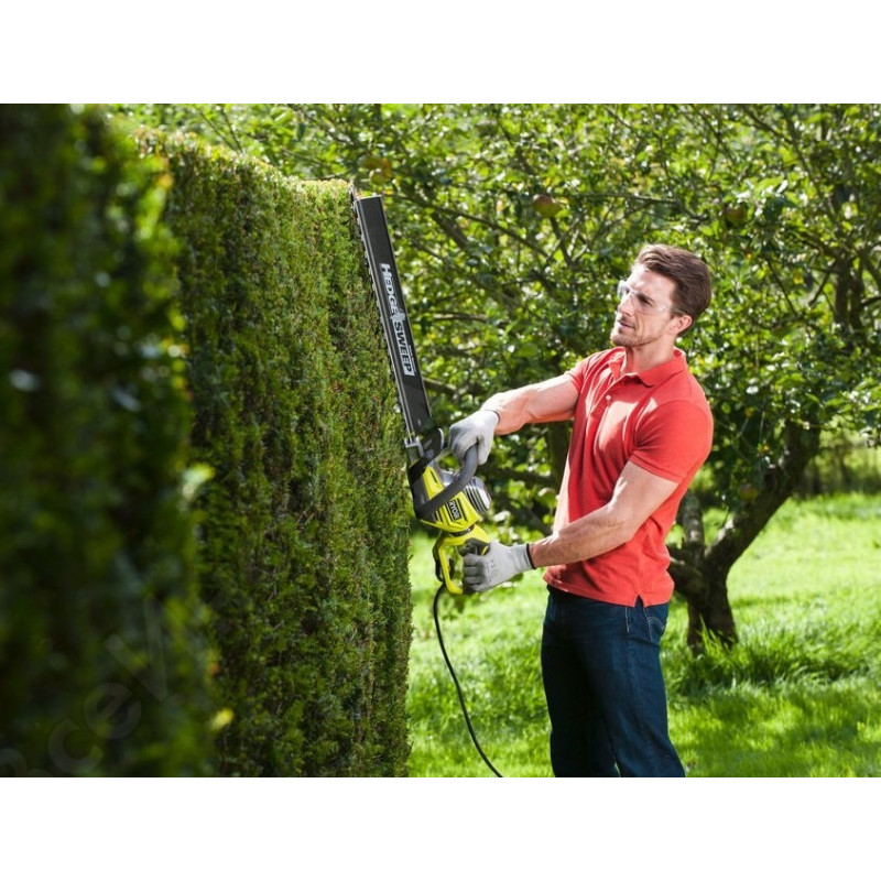 Ryobi Кущоріз мережевий RHT6760RL 650Вт 60см крок різу 30мм 4кг (5133003647)