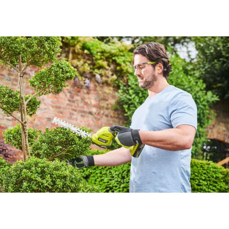 Ryobi Ножиці акумуляторні для трави RY18GSA-0 18В ONE+ з насадкою кущоріз 20см 1кг (без АКБ та ЗП) (5133005764)