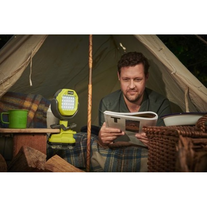 Ryobi Ліхтар RLCL18-0, ONE+ 18В, 1000 лм (без АКБ та ЗУ) (5133005594)