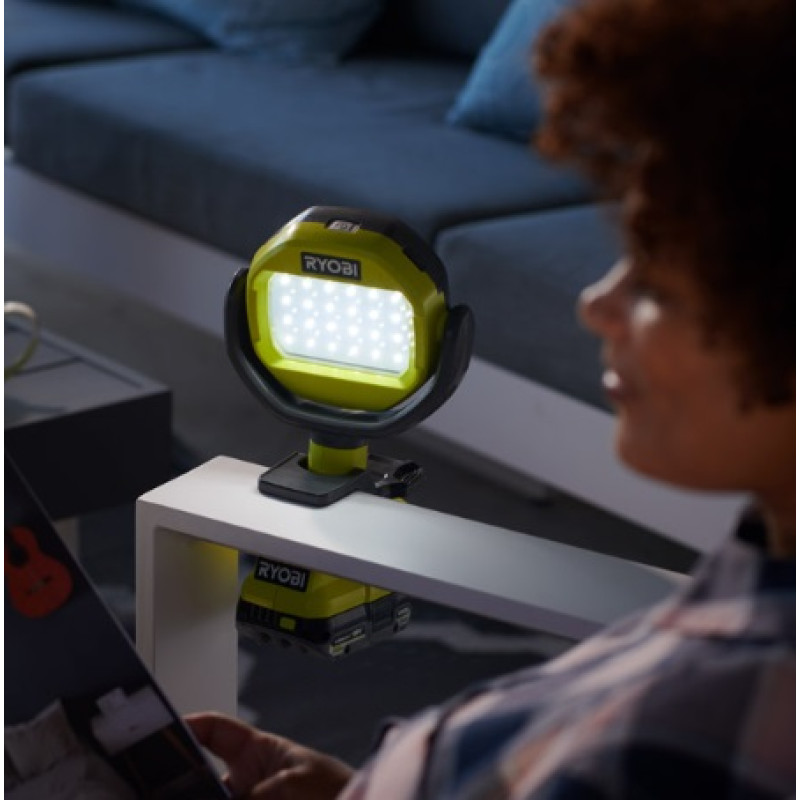 Ryobi Ліхтар RLCL18-0, ONE+ 18В, 1000 лм (без АКБ та ЗУ) (5133005594)