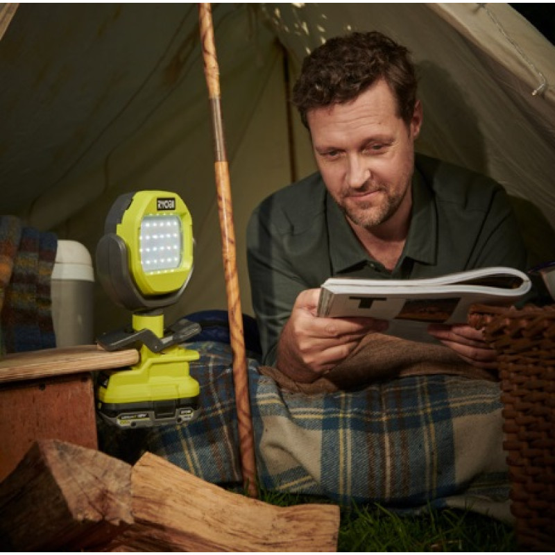 Ryobi Ліхтар RLCL18-0, ONE+ 18В, 1000 лм (без АКБ та ЗУ) (5133005594)